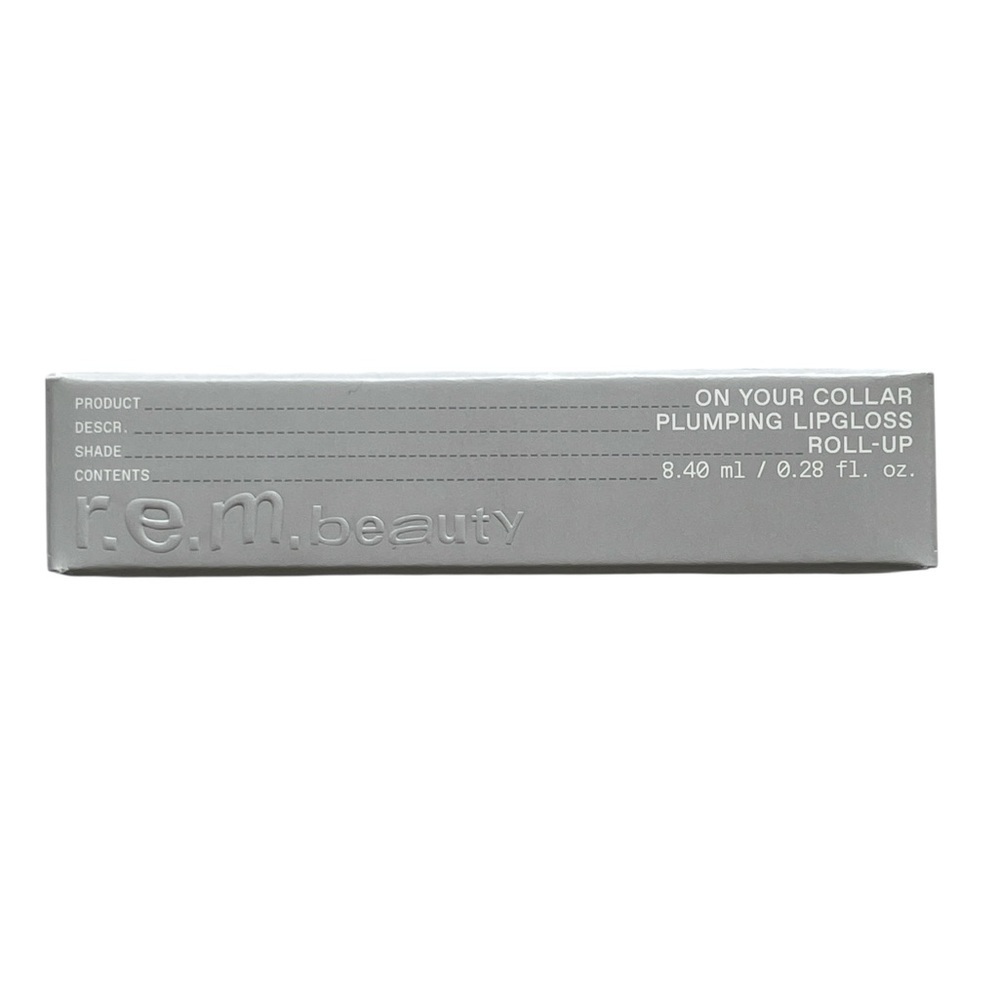 R.e.m. Beauty On Your Collar Plumping Lip Gloss, ROLL-UP, 0.28 fl oz - Picture 8 of 8